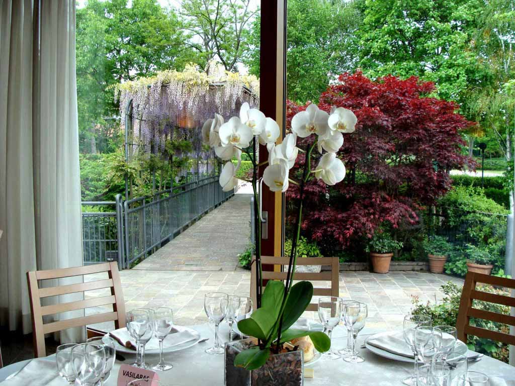 ristorante per cerimonia con giardino e parco