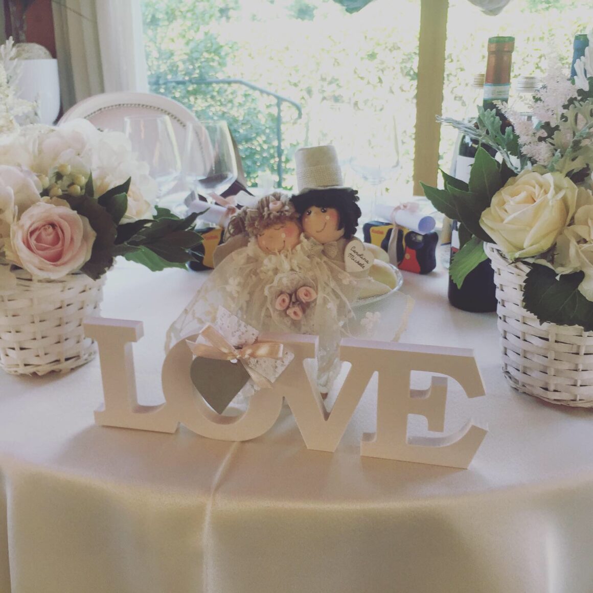 allestimento ristorante per matrimonio