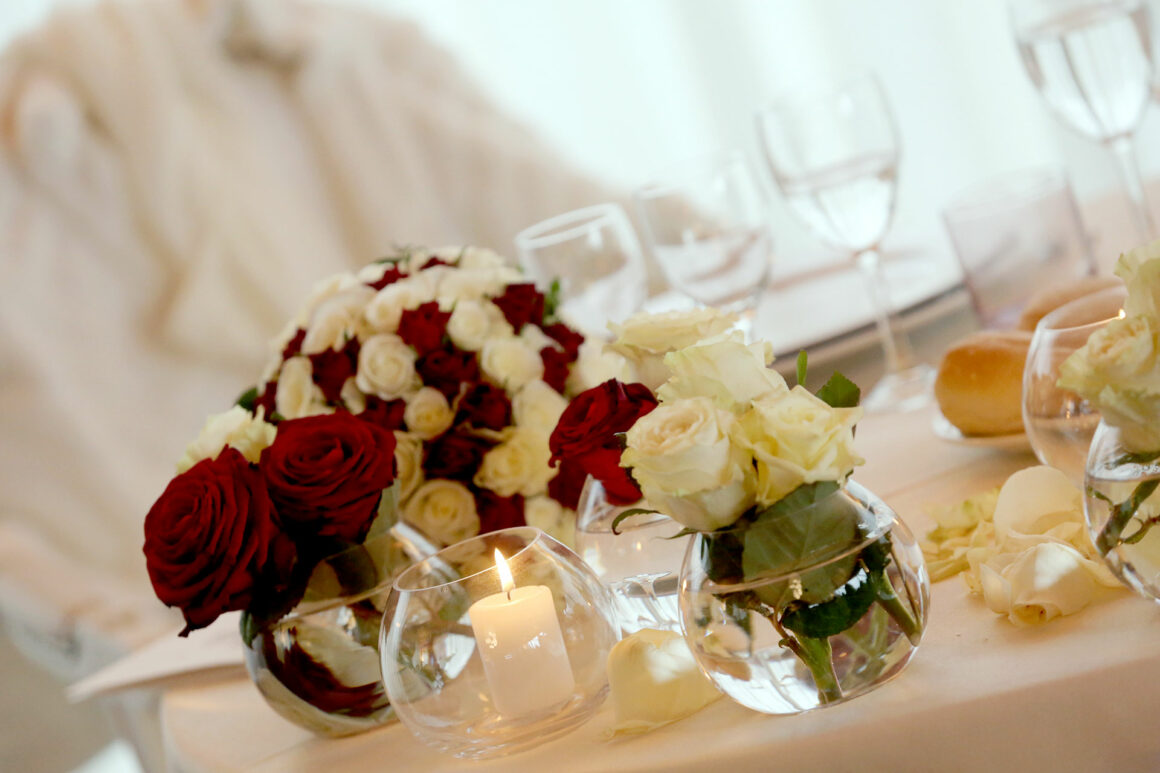allestimento ristorante per matrimonio